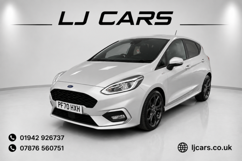 2021 Ford Fiesta 1.0 Fiesta St-Line Edition 5 Door 1.0t Ecoboost Hybrid 125ps Fwd 6 Speed Manual in Silver — image 1