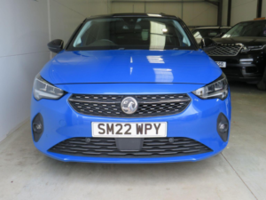 2022 Vauxhall Corsa 1.2 Elite Edition Euro 6 5dr in Blue — image 2