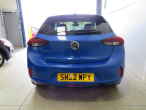2022 Vauxhall Corsa 1.2 Elite Edition Euro 6 5dr in Blue — image 5