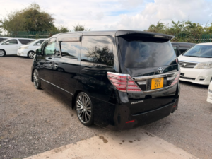 2013 Toyota Vellfire 2.4z Golden Eyes 7 Seats in Black — image 4