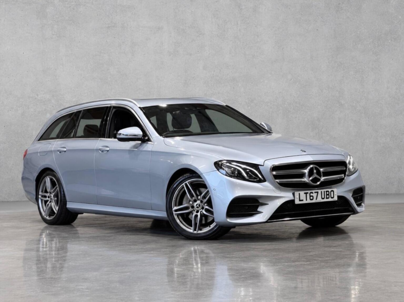 2017 Mercedes-Benz E Class 2.0 E220d Amg Line G-Tronic+ Euro 6 (s/s) 5dr in Silver — image 1