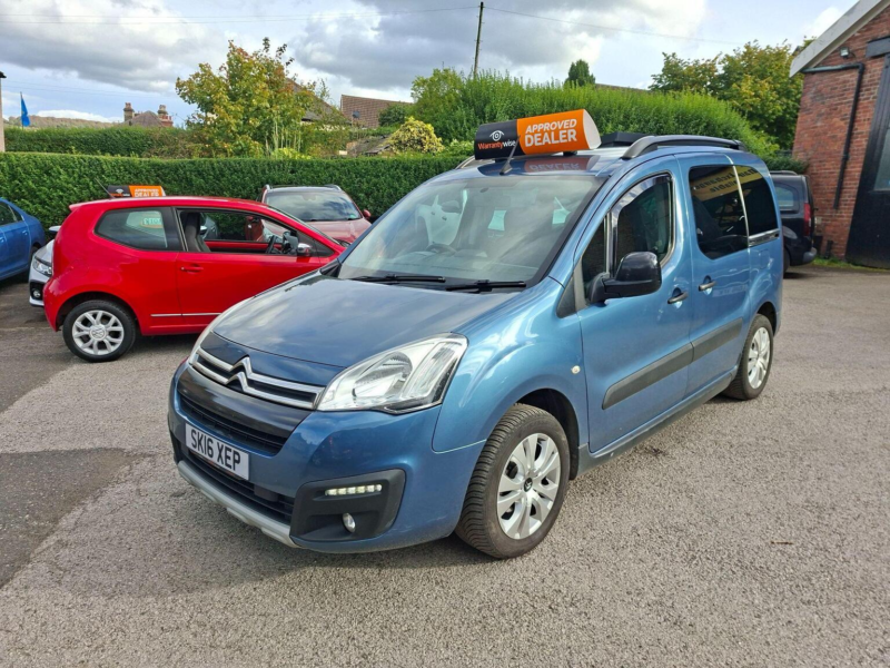 2016 Citroen Berlingo 1.6 Bluehdi Xtr Multispace MPV Euro 6 5dr in Blue — image 1