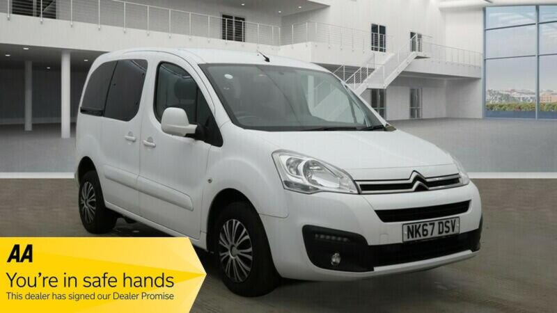 2017 Citroen Berlingo 1.6 Bluehdi Feel Multispace MPV Euro 6 5dr in White — image 1