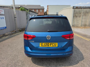 2020 Volkswagen Touran 1.5 Tsi Evo Se Family Euro 6 (s/s) 5dr in Blue — image 5