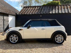 2011 MINI Convertible 1.6 Cooper D Euro 5 (s/s) 2dr in White — image 6
