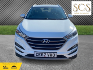 2017 Hyundai Tucson 1.6 Tucson Se Nav 1.6 Gdi 132ps Bd No Aa in White — image 2