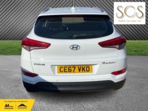 2017 Hyundai Tucson 1.6 Tucson Se Nav 1.6 Gdi 132ps Bd No Aa in White — image 6