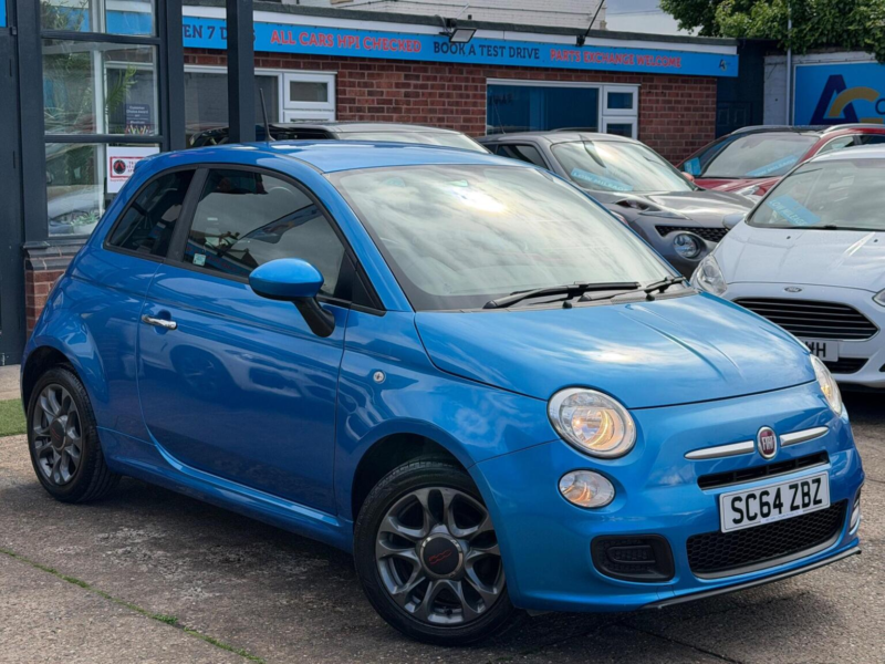 2014 Fiat 500 1.2 S Euro 6 (s/s) 3dr in Blue — image 1