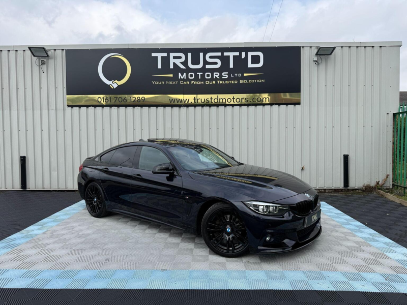 2018 BMW 4 Series Gran Coupe 2.0 420i M Sport Auto Euro 6 (s/s) 5dr in Black — image 1