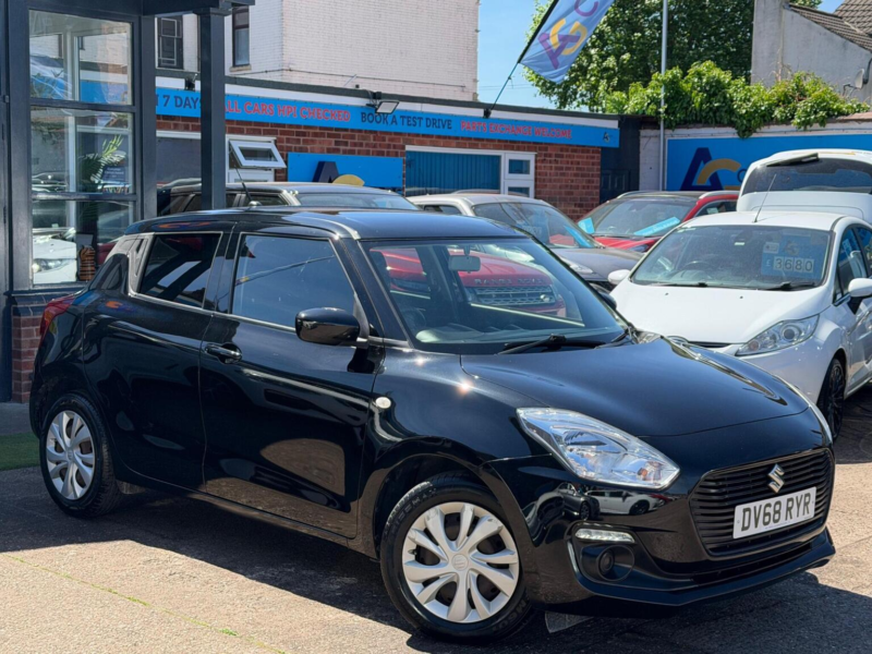 2018 Suzuki Swift 1.2 Dualjet Sz3 Euro 6 (s/s) 5dr in Black — image 1