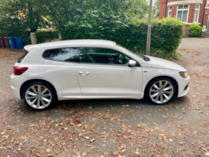 2012 Volkswagen Scirocco 2.0 Tdi R-Line Euro 5 3dr (leather, Nav) in White — image 2