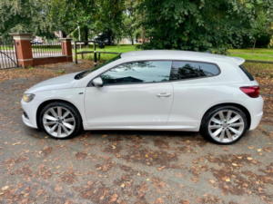 2012 Volkswagen Scirocco 2.0 Tdi R-Line Euro 5 3dr (leather, Nav) in White — image 4