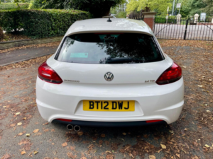 2012 Volkswagen Scirocco 2.0 Tdi R-Line Euro 5 3dr (leather, Nav) in White — image 6