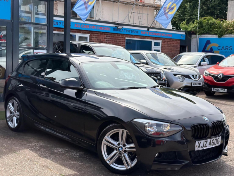 2012 BMW 1 Series 2.0 118d M Sport Euro 5 (s/s) 3dr in Black — image 1