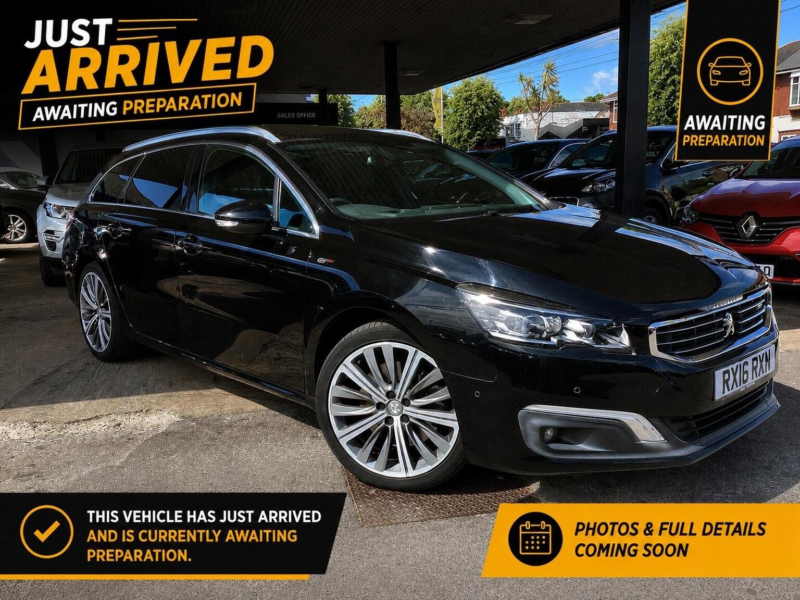 2016 Peugeot 508 Sw 2.0 Bluehdi Gt Auto Euro 6 (s/s) 5dr in Black — image 1