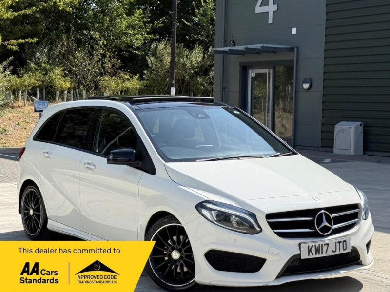 2017 Mercedes-Benz B Class 1.5 B180d Amg Line (premium Plus) 7g-Dct Euro 6 (s/s) 5dr in White — image 1