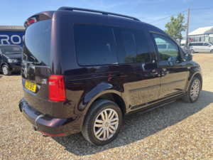 2018 Volkswagen Caddy Life Drive From Wheelchair Access Vehicle 1.4 Tsi Bluemotion Tech in Purple — image 3