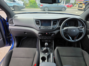 2018 Hyundai Tucson 1.6 T-Gdi Go! Se SUV 5dr Petrol Manual Euro 6 (177 Ps) in Blue — image 4