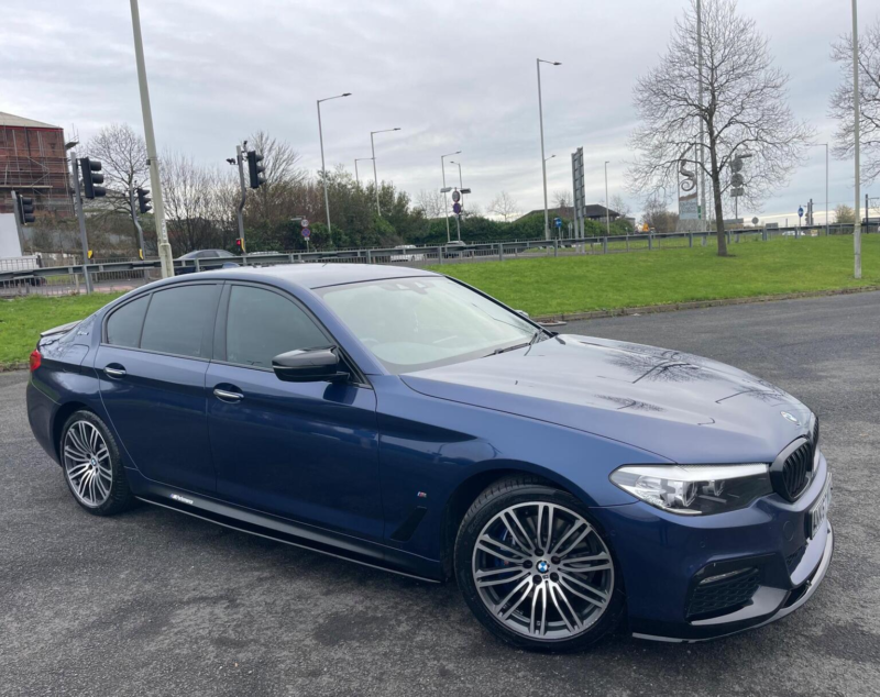 2017 BMW 5 Series 2.0 530e 9.2kwh M Sport Auto Euro 6 (s/s) 4dr in Blue — image 1