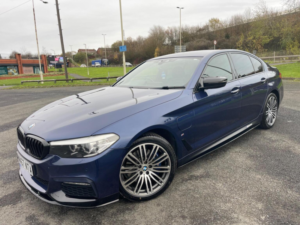 2017 BMW 5 Series 2.0 530e 9.2kwh M Sport Auto Euro 6 (s/s) 4dr in Blue — image 3