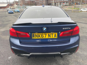 2017 BMW 5 Series 2.0 530e 9.2kwh M Sport Auto Euro 6 (s/s) 4dr in Blue — image 5