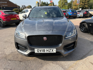 2018 Jaguar F-Pace 2.0 D180 R-Sport SUV 5dr Diesel Auto AWD Euro 6 (s/s) (180 Ps) in Grey — image 2