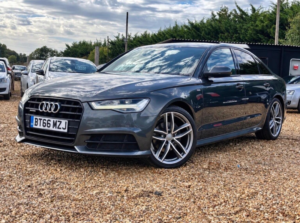 2016 Audi A6 Saloon 2.0 Tdi Black Edition S Tronic Quattro Euro 6 (s/s) 4dr in Grey — image 4