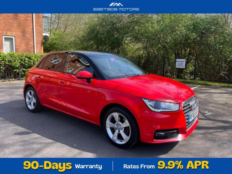 2015 Audi A1 1.4 Tfsi Sport Sportback Euro 6 (s/s) 5dr in Red — image 1