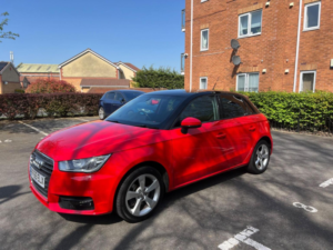 2015 Audi A1 1.4 Tfsi Sport Sportback Euro 6 (s/s) 5dr in Red — image 3