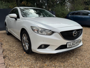 2013 Mazda Mazda6 2.2 Skyactiv-D Se-L Nav Euro 6 (s/s) 4dr in White — image 4