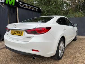 2013 Mazda Mazda6 2.2 Skyactiv-D Se-L Nav Euro 6 (s/s) 4dr in White — image 6