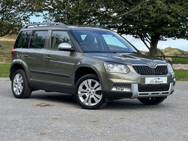 2016 Skoda Yeti 1.2 Tsi [110] Se L 5dr Auto, Petrol, Green + Rare Example in Green — image 1
