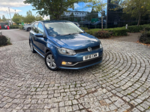 2016 Volkswagen Polo 1.2 Tsi Bluemotion Tech Match Euro 6 (s/s) 5dr in Blue — image 2