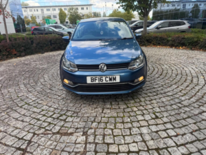 2016 Volkswagen Polo 1.2 Tsi Bluemotion Tech Match Euro 6 (s/s) 5dr in Blue — image 3