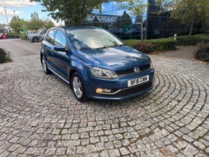 2016 Volkswagen Polo 1.2 Tsi Bluemotion Tech Match Euro 6 (s/s) 5dr in Blue — image 5