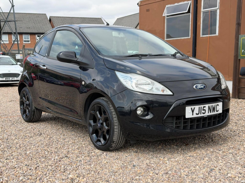 2014 Ford Ka 1.2 Metal Euro 5 (s/s) 3dr in Black — image 1