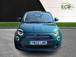 2022 Fiat 500e 42kw 118hp Electric La Prima in Green — image 5