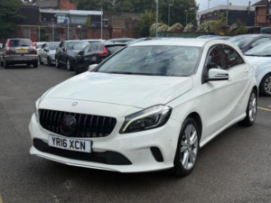 2016 Mercedes-Benz A Class 2.1 A200d Sport (premium) Euro 6 (s/s) 5dr in White — image 4