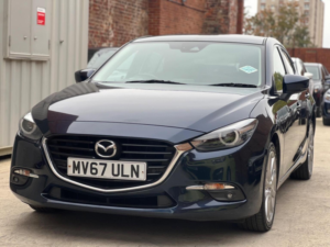 2017 Mazda Mazda3 2.0 Skyactiv-G Sport Nav Euro 6 (s/s) 5dr in Blue — image 2