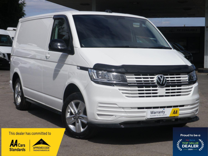 2023 Volkswagen Transporter 2.0 Tdi T28 Startline With Tailgate in White — image 1
