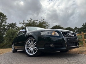 2008 Audi S4 Cabriolet 4.2 Convertible 2dr Petrol Tiptronic Quattro (302 G/km, 339 Bhp) in Green — image 2