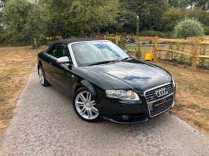 2008 Audi S4 Cabriolet 4.2 Convertible 2dr Petrol Tiptronic Quattro (302 G/km, 339 Bhp) in Green — image 3