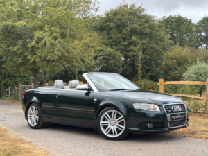 2008 Audi S4 Cabriolet 4.2 Convertible 2dr Petrol Tiptronic Quattro (302 G/km, 339 Bhp) in Green — image 4