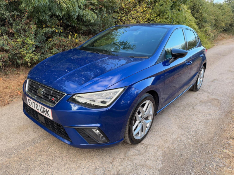 2020 SEAT Ibiza 1.0 Tsi Fr Euro 6 (s/s) 5dr in Blue — image 1