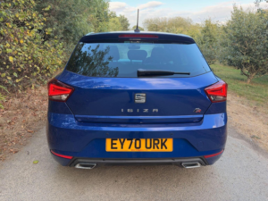 2020 SEAT Ibiza 1.0 Tsi Fr Euro 6 (s/s) 5dr in Blue — image 6