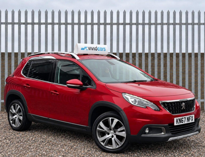 2017 Peugeot 2008 1.6 Bluehdi Allure Euro 6 (s/s) 5dr in Red — image 1