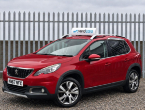 2017 Peugeot 2008 1.6 Bluehdi Allure Euro 6 (s/s) 5dr in Red — image 2
