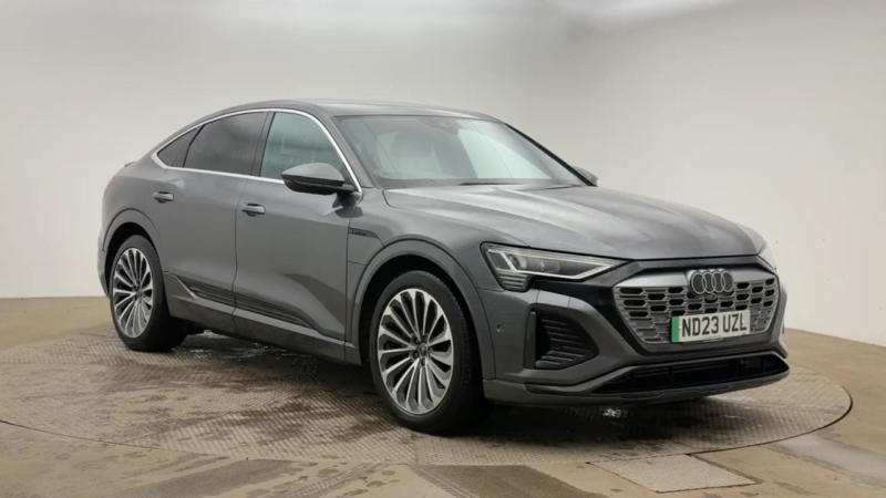 2023 Audi Q8 E-Tron 55 S Line Sportback 5dr Electric Auto Quattro 114kwh (11kw Charger) (408 Ps) in Grey — image 1