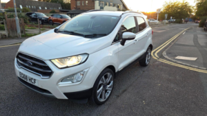 2019 Ford Ecosport 1.0t Ecoboost Titanium Euro 6 (s/s) 5dr in White — image 3