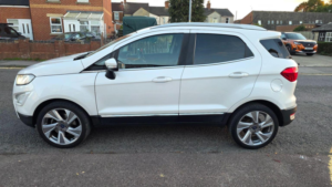 2019 Ford Ecosport 1.0t Ecoboost Titanium Euro 6 (s/s) 5dr in White — image 5